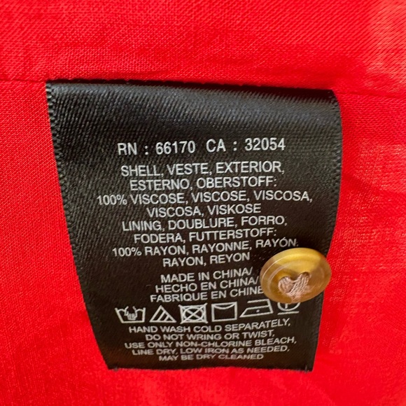 Anthropologie Maeve Red Floral Caldwell Dress - Picture 7 of 13